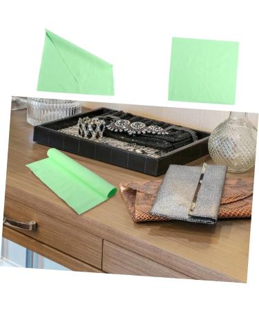 VALICLUD 2pcs Silver Polishing Cloth Set - Microfiber Cleaning Cloth for Jewelry Eyeglasses & Watches - Premium Silver Wipe for Sterling & Glasses - Buy Online on GoSupps.com