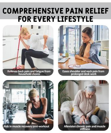 Wireless TENS Unit with APP - Dual Host Electronic Pulse Muscle Stimulator for Pain Relief & Relaxation - Remote Control Massager - Buy Online on GoSupps.com
