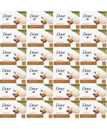 Dove Dove Beauty Cream Bar Solid Soap Various Fragrances 2 x 90 g (24 Units Vanilla and Shea)