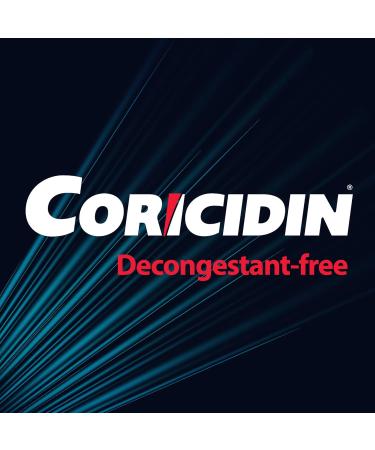Coricidin Decongestant Free Cough and Cold Medicine - Cough cold and flu medicine for adults Effective Symptom Relief From Sore Throat Cough Chest Congestion Fever and Headaches 24 Liquid Gels - Buy Online on GoSupps.com