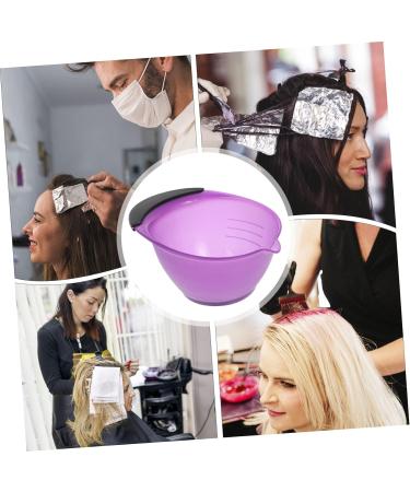 FRCOLOR 10 STK Hair Sealer Shells Professional Hair Salon Tools for Mixing & Coloring | Violet Rubber Applicator 16.5x12.2 cm - Durable & Easy to Use - Buy Online on GoSupps.com