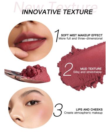 INTO YOU Matte Lipstick - Waterproof, Long Lasting Lip Stain for Lip and Cheek - Non-Stick, Smudge Proof Lip Gloss Makeup (EM16) - Buy Online on GoSupps.com