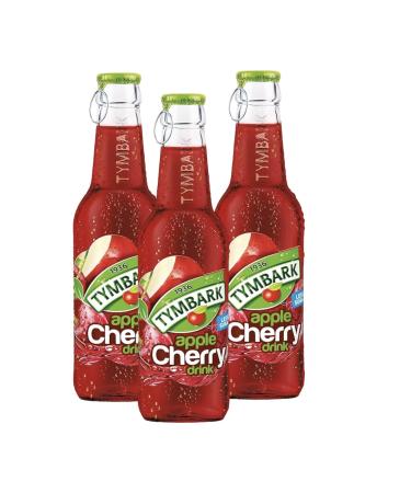 Bier Tymbark 24 x 250 ml bottles of apple and cherry juice of Polish origin - the refreshing drink from Poland