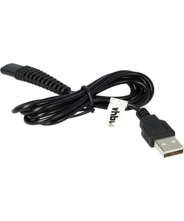 vhbw Charging Cable for Oral-B Genius 9000S 9000S Black & White - 120 cm Power Cable for International Shipping - Buy Online on GoSupps.com