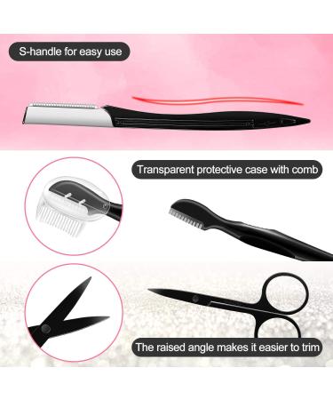 11 in 1 Eyebrow Razor & Grooming Kit - Multipurpose Exfoliating Dermaplaning Tool for Women & Girls - International Shipping Available - Buy Online on GoSupps.com