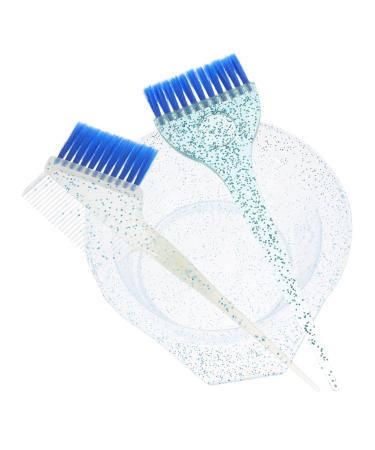 PartyKindom Bol Et Brosse Pour Teinture Capillaire M langeur De Coloration Pour Cheveux De Pinceau Et Bol Pour Coloration