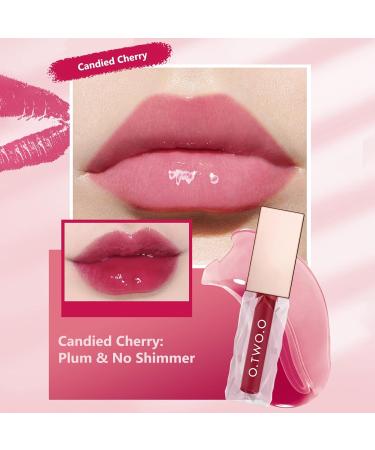 Xiaoguozi Lip Plumper Gloss - Waterproof Non-Stick Light Color Lip Gloss | Durable Natural Lipstick & Makeup Gift Set for Girls & Women - Buy Online on GoSupps.com