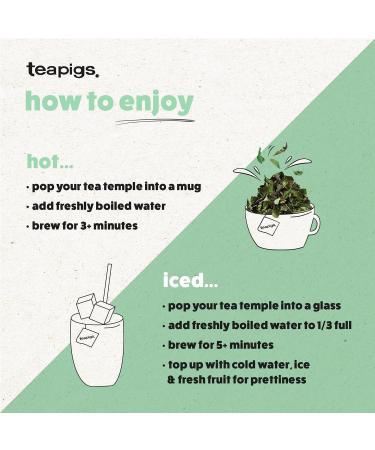  Teapigs teapigs Tea Bags Earl Grey Strong Black 50 Bags 250g - Buy Online on GoSupps.com