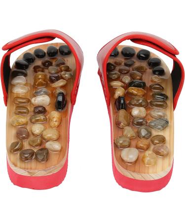 Fdit Acupressure Foot Massage Slippers - Pain Relief Tool for Arthritis & Stress Relief - Size 39-40 - Buy Online on GoSupps.com