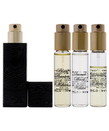 Kilian Cellars Discovery Set for Unisex - 4 Pc Giftset 0.25oz Straight to Heaven 0.25oz Memento Mori 0.25oz Calice Becker 0.25oz Angles Share Perfume Spray - Buy Online on GoSupps.com