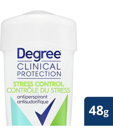 Degree Clinical Protection Antiperspirant Stick for sweat protection Stress Control antibacterial odour protection 48 g - Buy Online on GoSupps.com