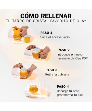  Olay Olay VitaminC + SPF30 50 ml and Refill/Refill 50 ml. Moisturizing day spot cream with sun protection. Visibly more radiant and luminous skin - Buy Online on GoSupps.com