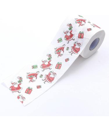 4 Pcs Merry Christmas Santa Claus Bath Toilet Paper Home Cute Santa Claus Wood Pulp Tissue Roll Paper for Xmas Holiday Birthday Decor Props Accessories Gifts (B-4Pcs) - Buy Online on GoSupps.com