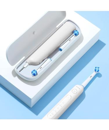 Bitvae R2 Rotating Electric Toothbrush for Adults with 8 Brush Heads 5 Modes Rechargeable Power Toothbrush with Pressure Sensor White White 1 Pack - Buy Online on GoSupps.com