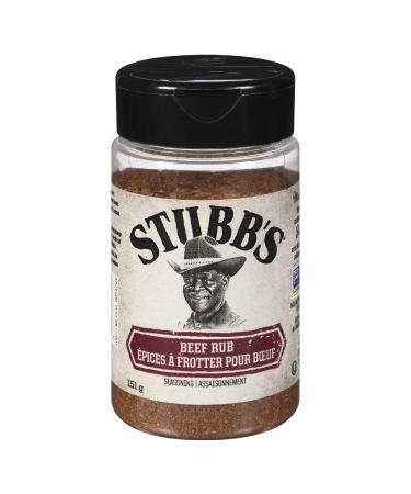 Stubb's Spice Rub Seasoning Beef 151g Case Pack 6 Count