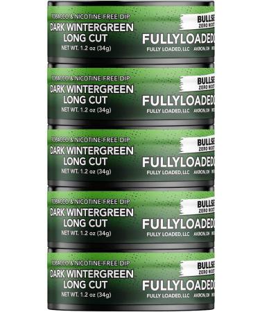 Fully Loaded Chew 5 Pack - Dark Wintergreen Flavored Chew - Tobacco and Nicotine Free - Buy Online on GoSupps.com