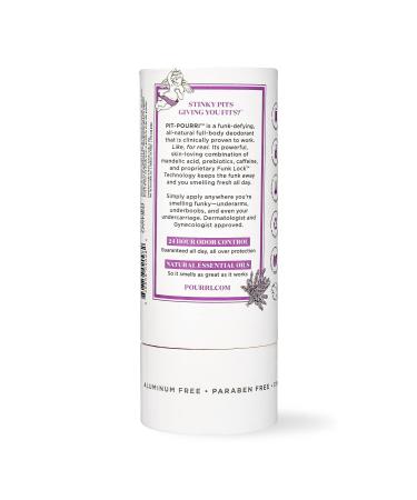Poo-Pourri Lavender Sage Natural Deodorant Pits + Bits All Day All Over 2 oz - White - Buy Online on GoSupps.com