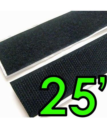 Electriduct 1/2 Self Adhesive Hook & Loop Tape Adhesive Backed Fabric Fastener | Used for Arts/Crafts & Home and Office - 25 Feet 0.5 (1/2) Wide 25 Feet - Buy Online on GoSupps.com