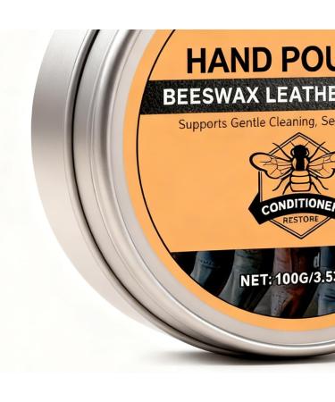 G n rique Boot leather conditioner 100g bee balm leather detail care balm 8.3 x 8.3 x 3 cm protective balm for belts for furniture trunks sofas jackets bags - Buy Online on GoSupps.com