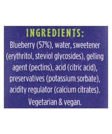 Good Good Sweet Blueberry Jam 12oz - Keto, Vegan, No Added Sugar & Gluten-Free - Buy Online on GoSupps.com