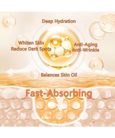 Pure 4% Niacinamide Serum for Acne Treatment for Face & Dark Spots | Brightening Face Serum with 1.5% Vitamin C | 1% Hyaluronic Acid | 1% Ceramide T5 | Made in China (4 fl.oz/120ml) Travel Pack Size - Buy Online on GoSupps.com