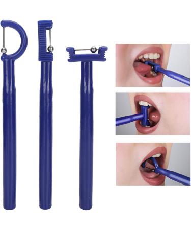 Tongue Tip Exercise Set for Speech Therapy & Muscle Training - 3pcs Tongue Tip Tools for Children & Adults - Buy Online on GoSupps.com