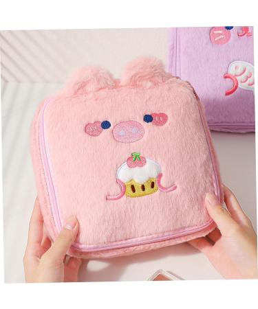 Large Capacity Combination Plush Storage Bag for Menstrual Tapes - Women s Outdoor Periodica Container - Buy Online on GoSupps.com