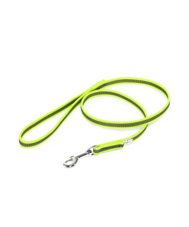 IDC Color & Gray rubberized leash 14 mm x 1 m with loop neon gray Neon gray 14 mm x 1 m (with loop)