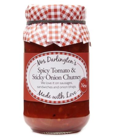 Mrs Darlington's Spicy Tomato & Sticky Onion Chutney 312g - Buy Online on GoSupps.com