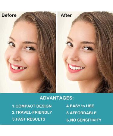 Fikujap Sticker for Perfect Smile | Comfortable False Teeth - High & Low Snap-On Cosmetics - Buy Online on GoSupps.com