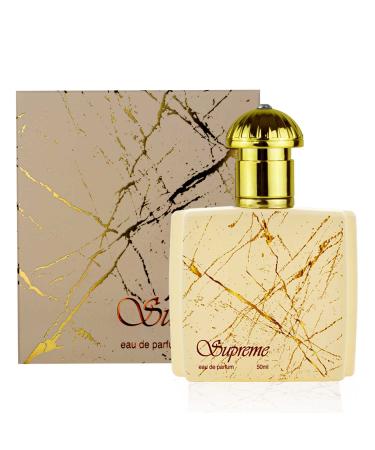 SUPREME 50 mL Sweet Fruity Oriental Fragrance with Mild Vanilla and Woody Accords and Sultry Base Notes of Musk and Amber - Buy Online on GoSupps.com