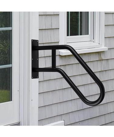 Grab Bars for Elderly Wall Handrail for Outdoor Steps Hand Rails for Indoor 1-3 Steps Stairs Railing for the Elderly Kids Disabled Pregnant Wome