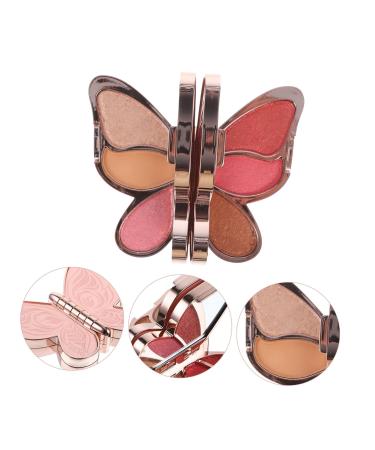 Multifunctional Eyeshadow Palette & Blush Portable Makeup for Girls | 1pc Cosmetic Essentials - Buy Online on GoSupps.com