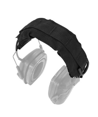 PROHEAR HC01 Headset Cover Tactical Advanced Earmuffs Modular Cover Fit for 3M WorkTunes Peltor Howard Leight Impact Walkers Razor - Black