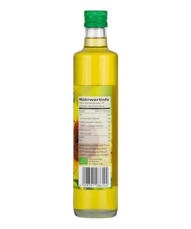 Buy Seitenbacher Organic Sunflower Oil - First Pressing Cold Pressed Extra Virgin 500ml - International Shipping - Buy Online on GoSupps.com