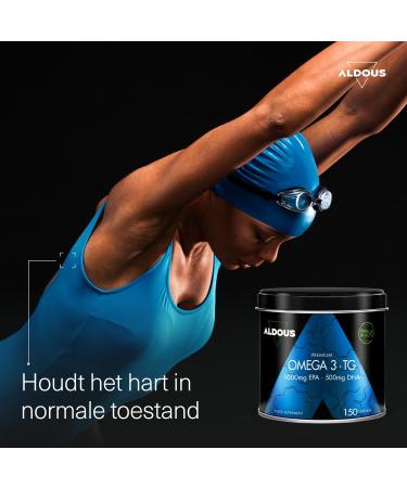 Bio Unicorn SL Omega 3 Premium Capsules 1000 mg EPA and 500 mg DHA 150 Capsules High bioavailability 1500 mg Omega 3 Fish oil in triglyceride form Blood pressure brain vision Aldous - Buy Online on GoSupps.com