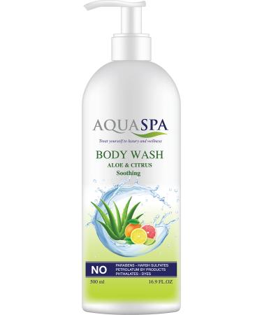 Body Wash Aloe Vera Citrus(Soothing) 16.9 Oz