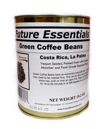 Single Can of Green Coffee Beans, Costa Rican La Palma