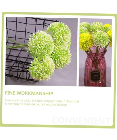 HOMSFOU 10pcs Simulated Succulents Daisy Flowers Artificial Fake Chrysanthemum Flower Simulation Flower Bouquets Faux Chrysanthemum Flowers Plastic Artificial Flower Grace Bridesmaid - Buy Online on GoSupps.com