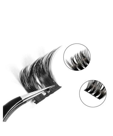 Reusable Thick Natural False Eyelashes - 12mm Single Cluster 4 Styles | International Shipping - Buy Online on GoSupps.com