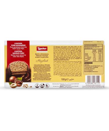 Loacker Gran Pasticceria Hazelnut Biscuits 12 x 100 g - Buy Online on GoSupps.com