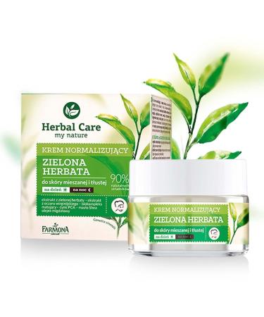 Herbal Care My Nature Normalising Green Tea Face Cream 50ml - Buy Online for Youthful Skin | International Shipping Available - Buy Online on GoSupps.com