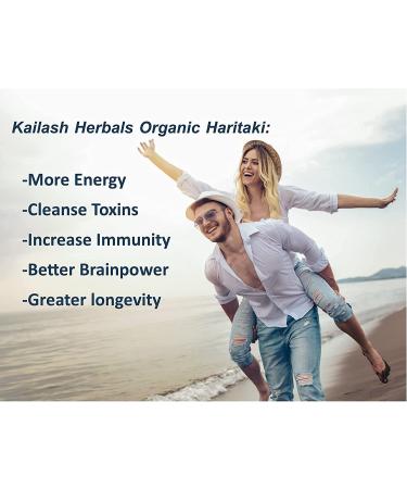 Organic Haritaki Powder USDA Certified 1lb - Detox & Rejuvenation for Vata - Buy Online on GoSupps.com