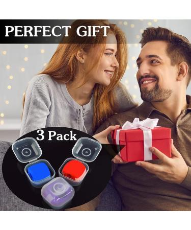 Jawline Trainer with 3 Resistance Levels - Jaw Exerciser for Men & Women | Kiefer Exerciser in Blue Red & Purple - Enhance Your Jawline Today! - Buy Online on GoSupps.com