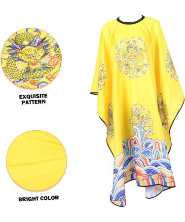 Dragon Robe Haircut Cape - Stylish Chinese Design for Salon & Barber Use | Large Hairdresser Cape for Women - Buy Online on GoSupps.com