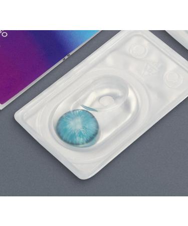 Toledo Blue Colored Contact Lenses - Monthly Soft Hydrogel - 2 Pieces + Lens Container | Natural Colors Series - Buy Online on GoSupps.com