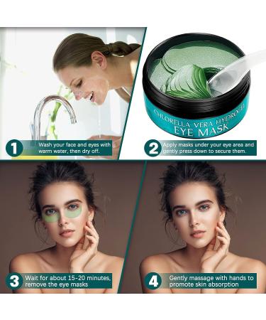 Hydrating Under Eye Masks with Hyaluronic Acid (30 Pairs) for Dark Circles and Puffy Eyes - Daily Skincare Treatment for Women and Men - Buy Online on GoSupps.com
