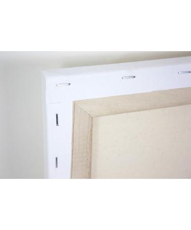 Sargent Art 90-2008 20x30-Inch Stretched Canvas - 100% Cotton Double Primed White - Buy Online on GoSupps.com