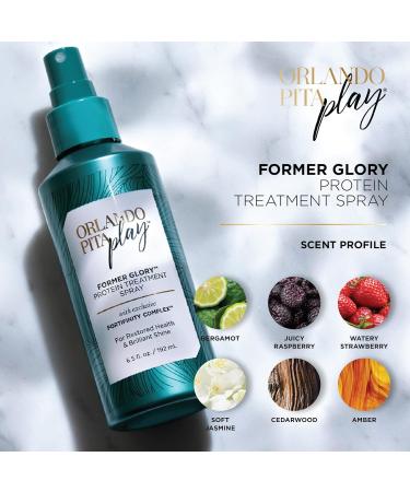 ORLANDO PITA PLAY Former Glory Protein Spray Exclusive Fortifinity Complex For Restored Health & Brilliant Shine Restores Damaged Hair 6.5 Fl Oz - Buy Online on GoSupps.com
