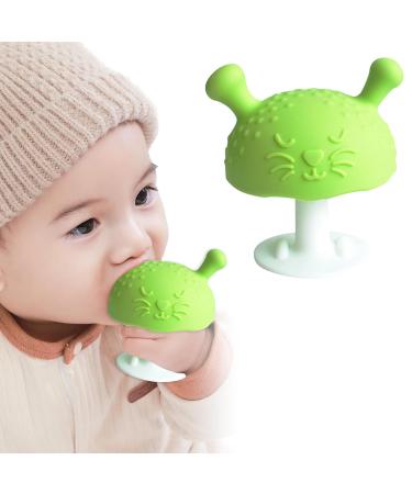 Silicone Mushroom Teether Toys for Babies - Soothing Teething Relief for 0-6 Month Infants - Buy Online on GoSupps.com